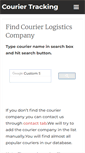 Mobile Screenshot of couriertracking.org